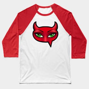 Devil Made Me Do It Baseball T-Shirt